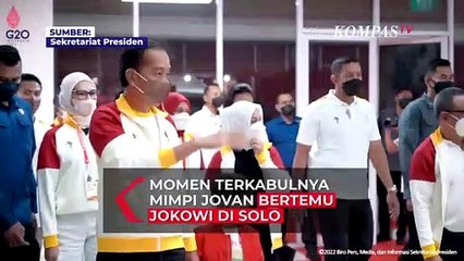 Momen Mimpi Jovan Bertemu Jokowi Jadi Nyata, Berawal Minta Lewat Sandiaga Uno