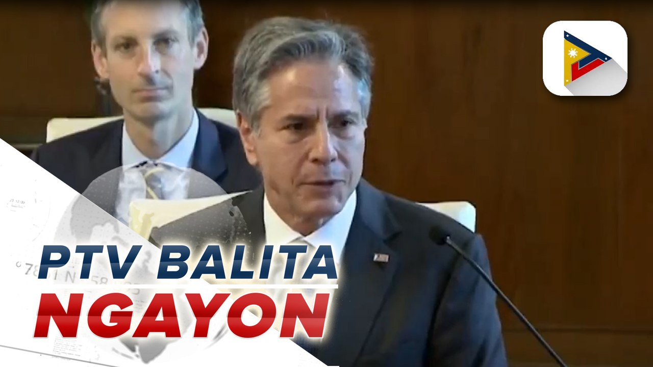 US Secretary of State Antony Blinken, tinawag na "angels" ang Filipino Nurses