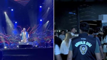 Kenan Doğulu konserinde polisten organizatörlere telif baskını