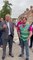 Ian Lavery at Morpeth picket line