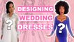 Creating Our BFF's CUSTOM Wedding Dress!?