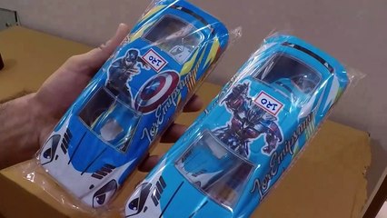 Unboxing and Review of Sports Car Shaped Two Layers Pencil Box for kids
