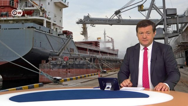 Конец блокады: зерно начали вывозить из Украины. DW Новости (29.07.22)