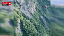 Gürcistan'da helikopter dağlık alana düştü: 8 ölü
