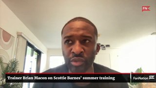 Trainer Brian Macon on Scottie Barnes' Summer Training