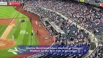 Andrew Benintendi Takes Field at Yankee Stadium For First Time in Yankees Uniform