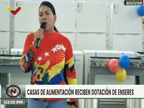 Bolívar: Casas de Alimentación reciben dotación en los Mcpios. Piar, Caroní y Angostura del Orinoco