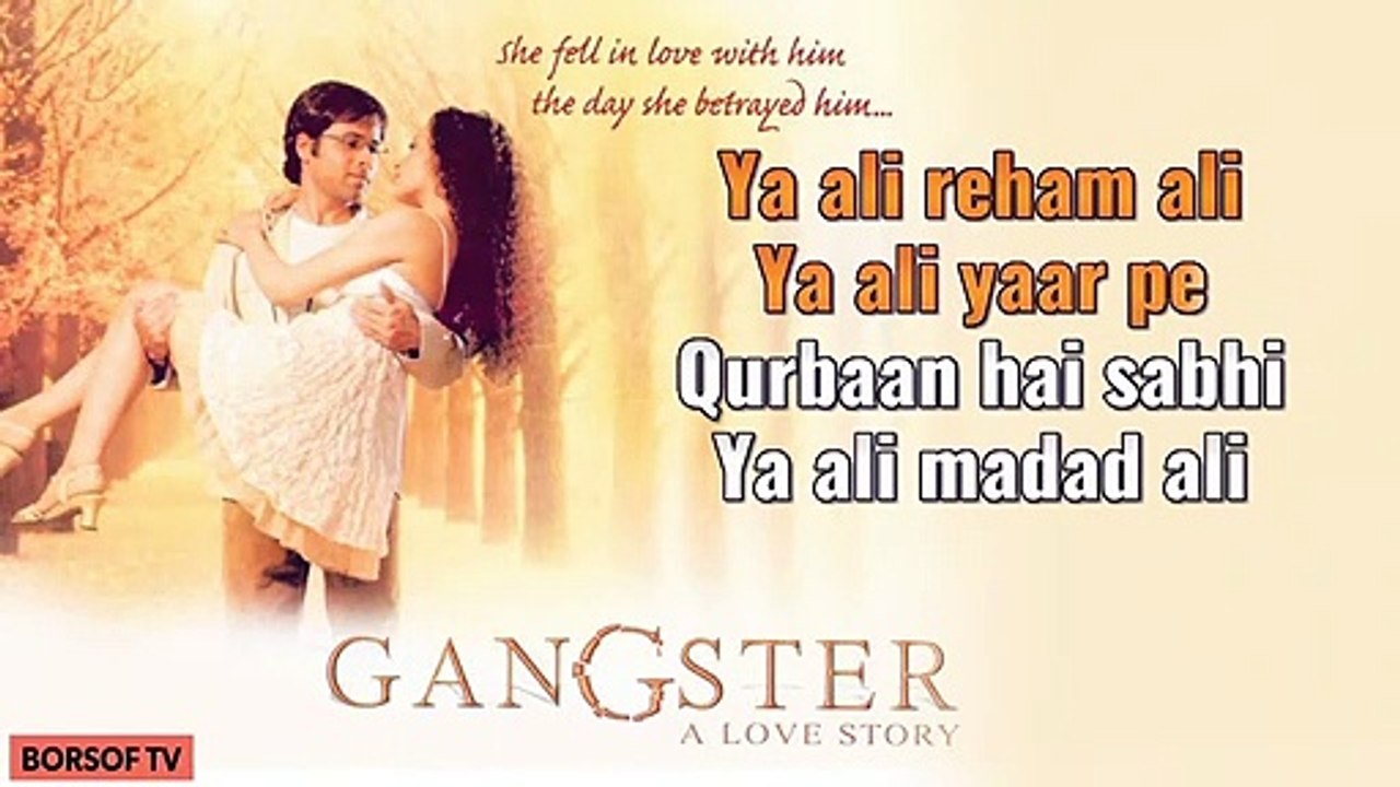 Ya Ali Reham Ali (Remix) Lyrical Video Song   Gangster   Emraan Hashmi   Ya Ali Reham Ali Lyrics