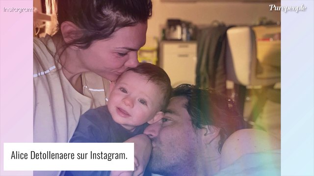 Alice Detollenaere : Son petit Marius a les yeux de son papa, adorables vidéos dévoilées