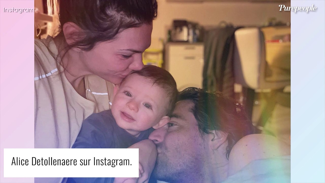 Alice Detollenaere : Son petit Marius a les yeux de son papa, adorables vidéos dévoilées
