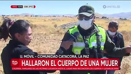 Encuentran el cuerpo de una mujer sin vida en la comunidad Catacora, en La Paz