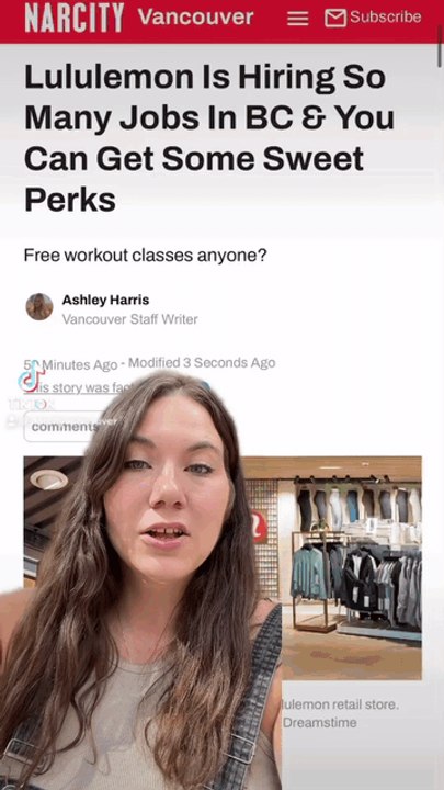 Lululemon Is Hiring For So Many Jobs & Here Are The Ones Available