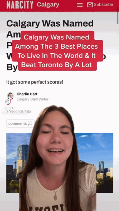 Calgary Was Named Among The 3 Best Places To Live In The World & It Beat Toronto By A Lot