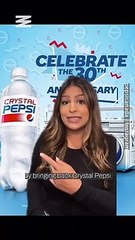 Crystal Pepsi Is Back But What Is It?