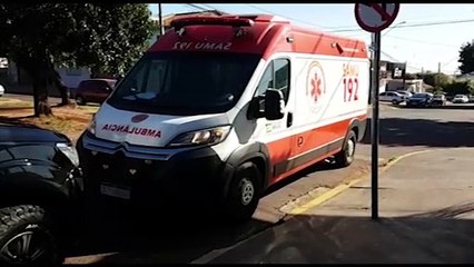 Mulher sofre queda de pressão e é socorrida pelo Samu no Bairro Santo Onofre