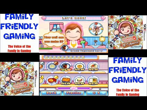 Cooking Mama 5 Bon Appetit! Grilled Vegetable Curry