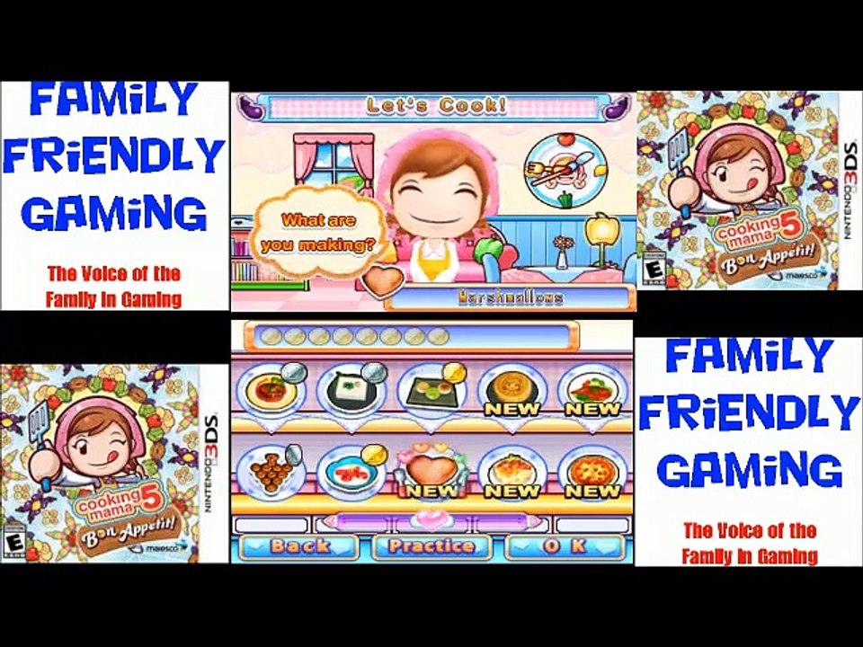 Cooking Mama 5 Bon Appetit! Marshmallows