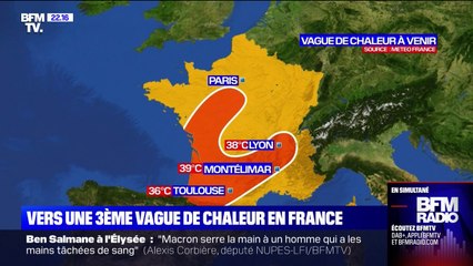 Météo: des températures en hausse dès ce dimanche, la 3e vague de chaleur depuis juin