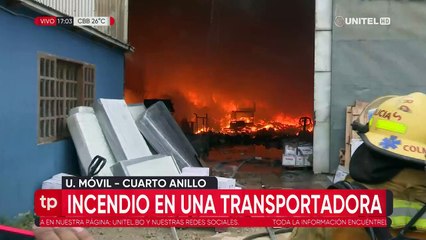 Vecinos denuncian que bomberos no abastecieron para sofocar incendio en importadora