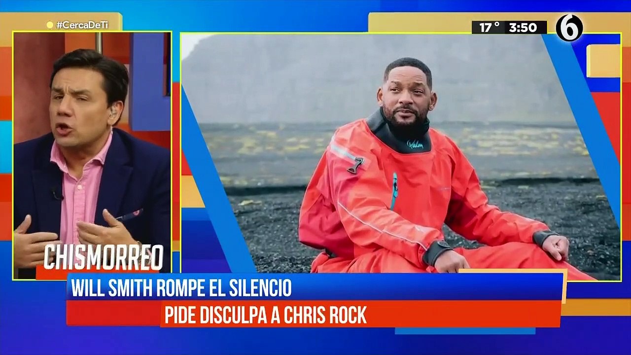 Will Smith rompe el silencio, pide disculpas a Chris Rock