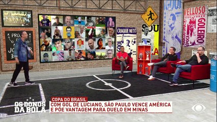 Craque Neto: Luciano é uma "perna" e acha que é Pelé