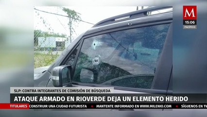 Ataque armado en Rioverde deja elemento herido en SLP