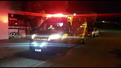 Motociclista fica ferida em acidente de trânsito no São Cristóvão