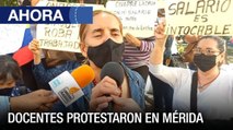 Docentes protestaron en Mérida – 29Jul – VPItv