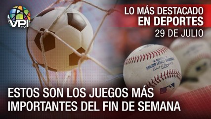Estos son los juegos más importantes del fin de semana - Lo más destacado en deportes