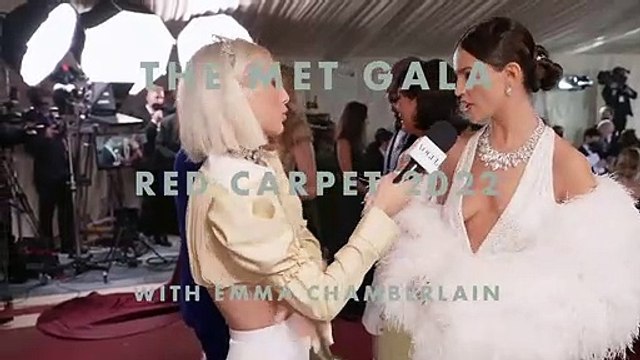 Eiza González on Getting Star-Struck at the Met Gala _ Met Gala 2022 With Emma C