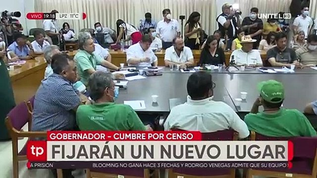 Cumbre de este sábado en Santa Cruz definirá próximas medidas en rechazo a la postergación del Censo