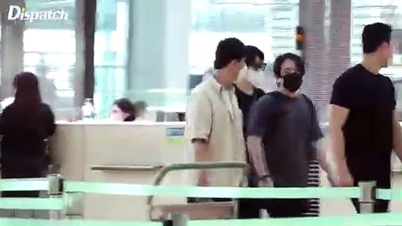 Jimin@The Incheon International Airport || He Is Leaving For Chicago Usa To Attend The Lollapalooza
