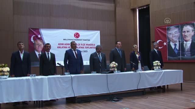 Sakarya haberleri! MHP heyeti Sakarya'da Adım Adım 2023 İlçe İlçe Anlatma ve Aydınlatma programı düzenledi