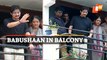 Babushaan Greets Fans & Media From Balcony