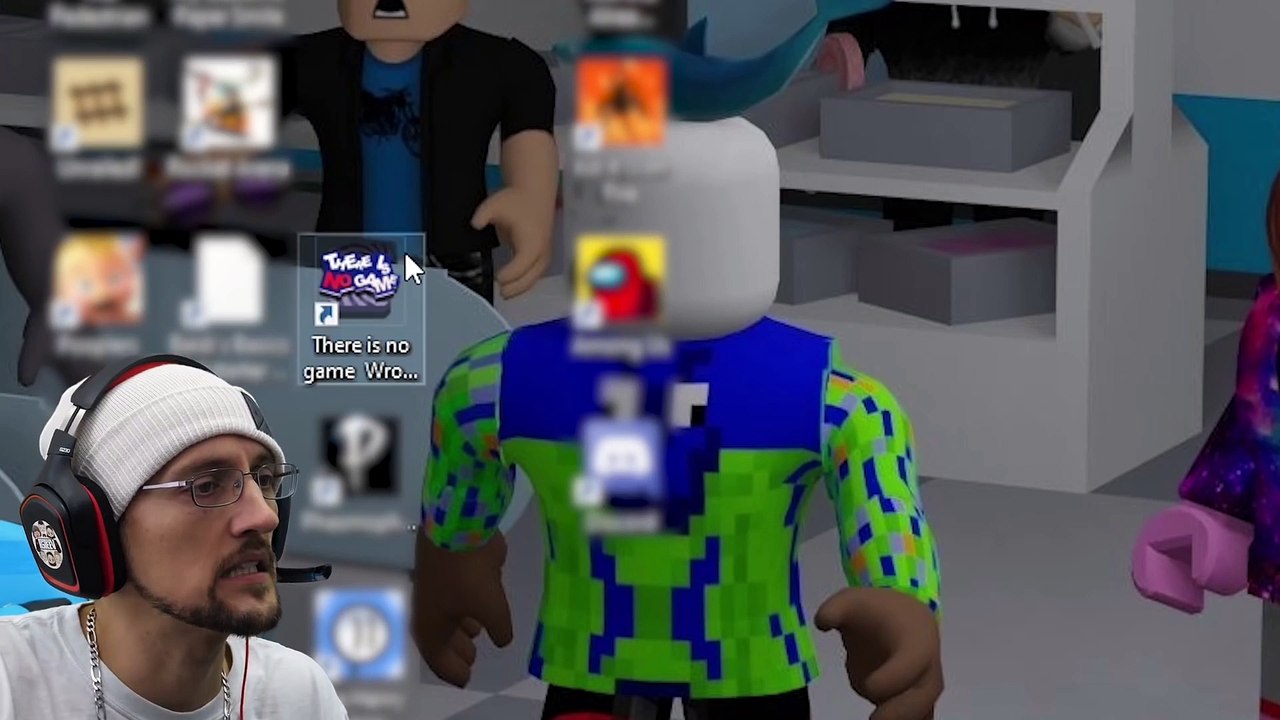 THERE IS NO GAME so Dont Watch me Play dis Game cause Im not Playing a Game (FGTeeV Wrong Dimension)