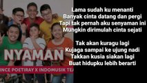 Nyaman - Andmesh  Kamaleng ( lirik)  by indomusic