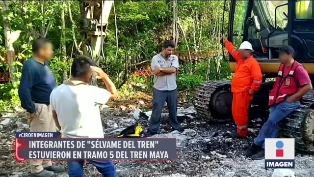 Integrantes de Sélvame del Tren estuvieron en Tramo 5 del Tren Maya