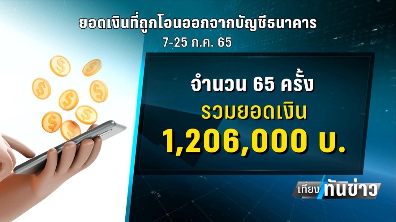 แก๊งคอลเซ็นเตอร์ หลอกเงินเด็กน้อยวัย 10 ขวบ เป็นเงิน 1.2 ล้านบาท | เที่ยงทันข่าว | 30 ก.ค. 65