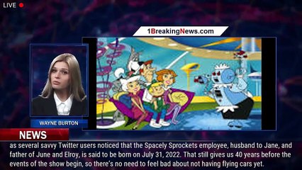 George Jetson Will Be Born This Sunday July 31, 2022, According to Hanna-Barbera Show's Lore - 1brea