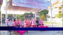 Kapolresta Mataram Meletakan Batu Pertama Pembangunan Taman Lalu Lintas dan Afe Luar TK  Kemala 01 Bhayangkari