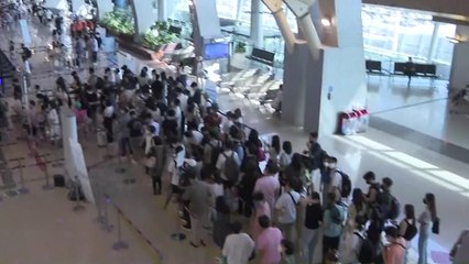 "해외는 아직 불안해서"...김포공항 국내선에 가족 여행객 '가득' / YTN