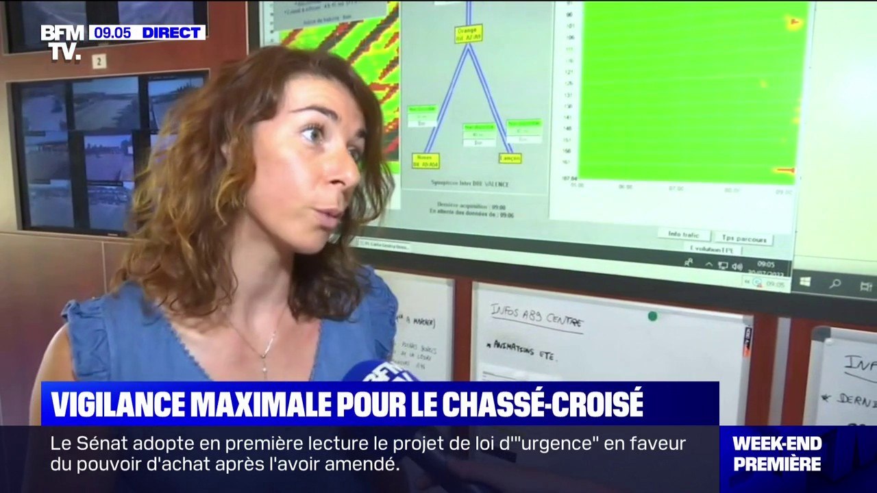 Chassé-croisé sur les routes: à 9h, déjà plus de 80 km de bouchons entre Vienne et Orange