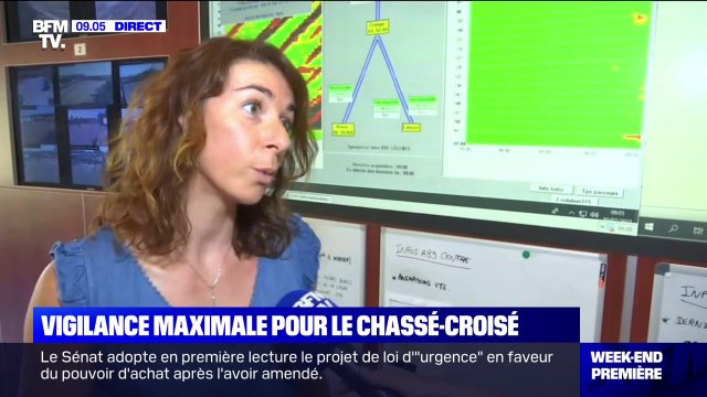 Chassé-croisé sur les routes: à 9h, déjà plus de 80 km de bouchons entre Vienne et Orange