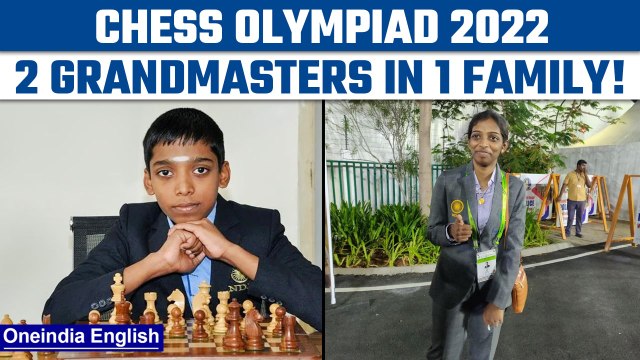 Chess Olympiad: Woman GM Vaishali R excited for herself, brother Praggnanandhaa | OneindiaNews*News