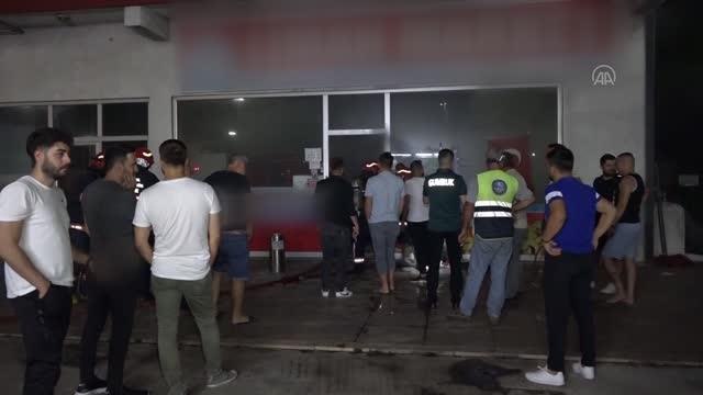 Sakarya #kategori haberleri#... Karasu'da markette çıkan yangın hasara neden oldu