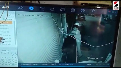 ગુંદાવાડીમાં પાનની દુકાનમાં ચોરીનો પ્રયાસ,તસ્કર સીસીટીવીમાં કેદ