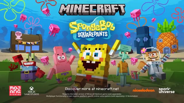 Minecraft : Quand Bob l'Éponge s'invite dans l'univers cubique de Mojang