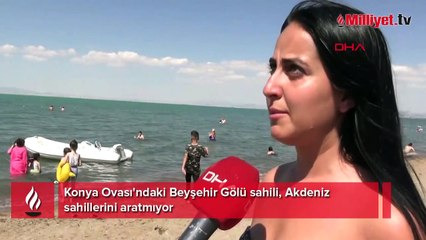 Akdeniz sahili değil, Konya Ovası