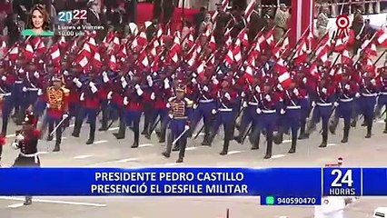 Desfile militar se realizó en el Pentagonito por segundo año consecutivo