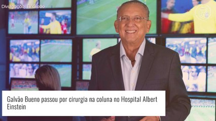 Galvão Bueno passa por cirurgia após check-up para a Copa do Mundo. Saiba estado de saúde do apresentador!
